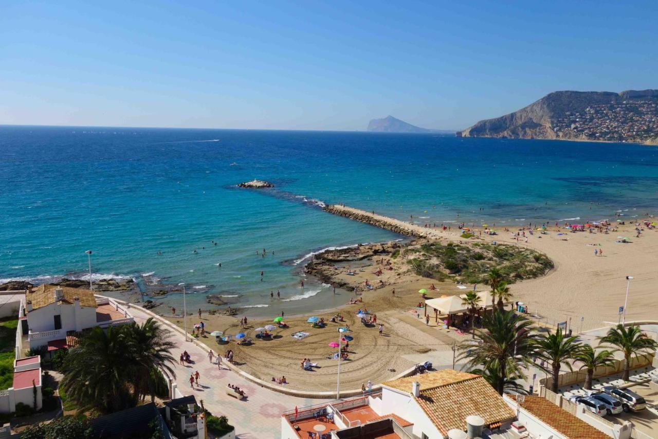 Atico Calpe Primera Linea De Playa Eksteriør bilde